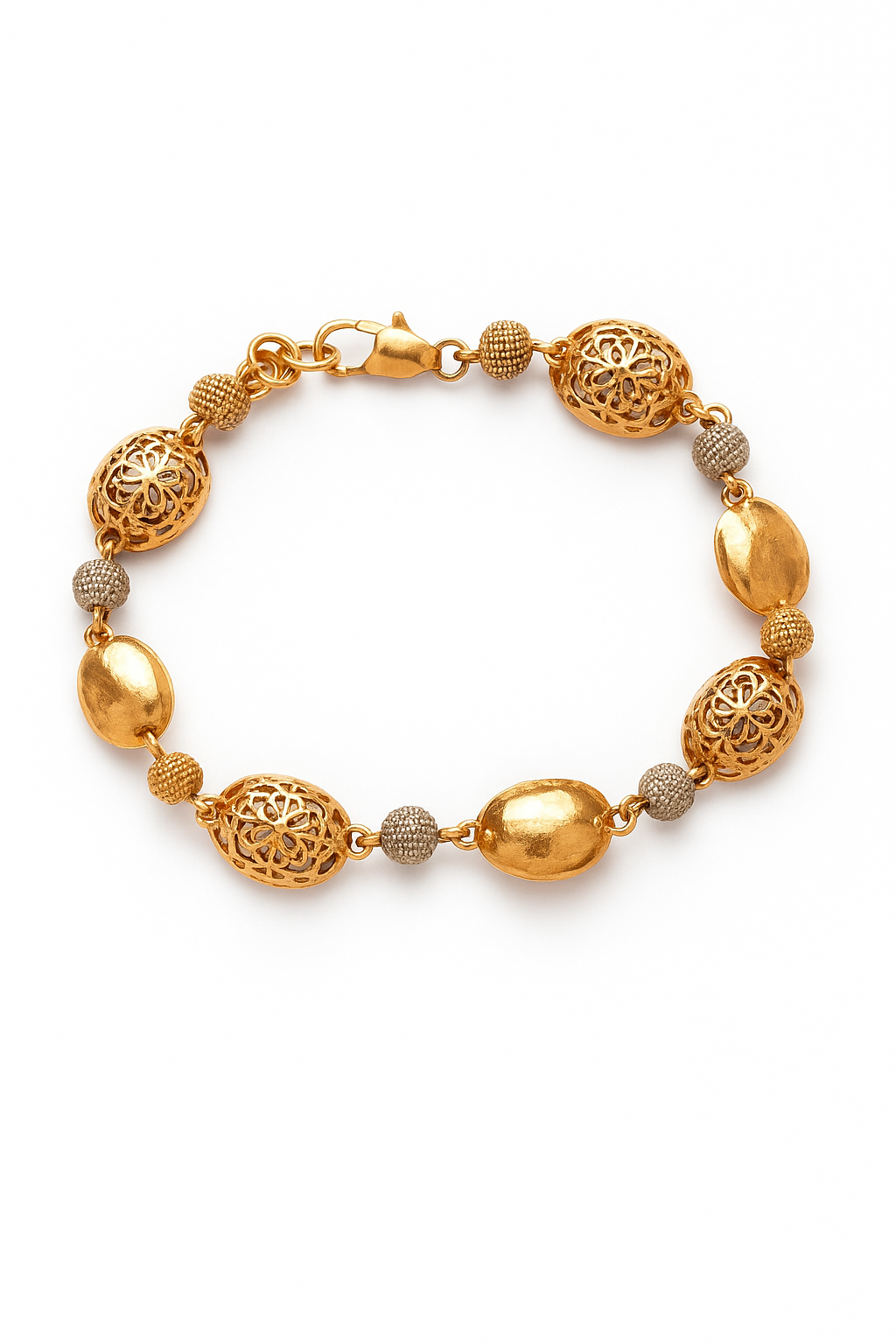 Elegant Pure Silver Bracelet – Rasvi Jewels