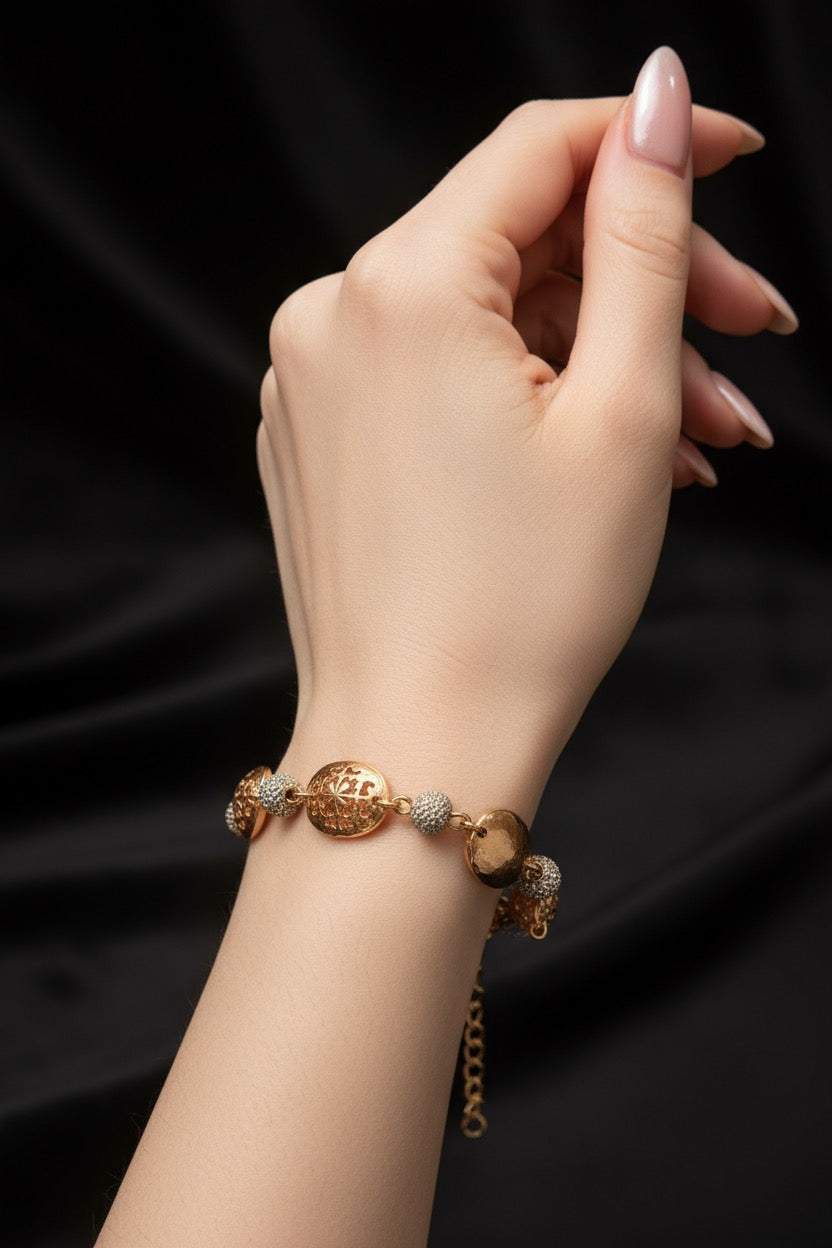 Elegant Pure Silver Bracelet – Rasvi Jewels